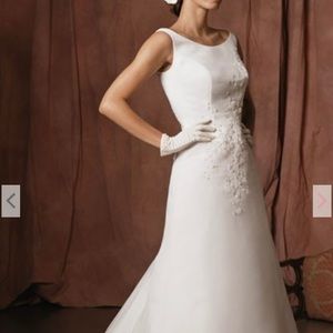 Casablanca beautiful wedding gown
